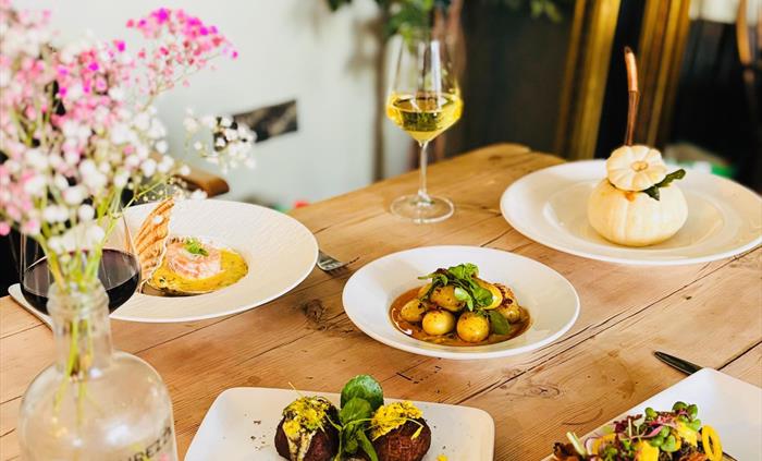 Welsh Tapas Plates at Inn At The Sticks